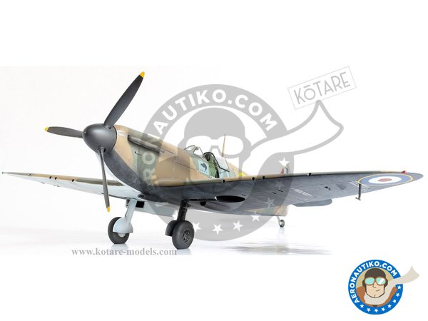 Image 9: Supermarine Type 300 "Spitfire"  Mk.1a  (Mid Production) | Airplane kit in 1/32 scale manufactured by KOTARE MODELS (ref. K32001)