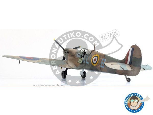 Image 10: Supermarine Type 300 "Spitfire"  Mk.1a  (Mid Production) | Airplane kit in 1/32 scale manufactured by KOTARE MODELS (ref. K32001)