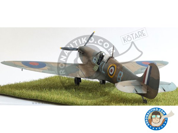 Image 12: Supermarine Type 300 "Spitfire"  Mk.1a  (Mid Production) | Airplane kit in 1/32 scale manufactured by KOTARE MODELS (ref. K32001)