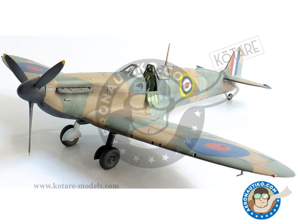 Image 15: Supermarine Type 300 "Spitfire"  Mk.1a  (Mid Production) | Airplane kit in 1/32 scale manufactured by KOTARE MODELS (ref. K32001)