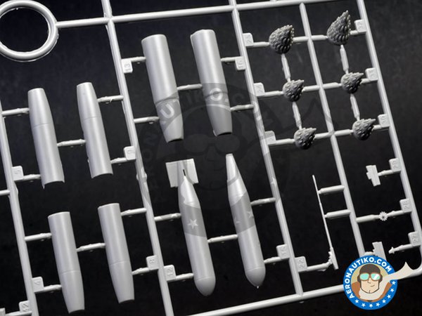 Image 6: T-Harrier. Harrier T2/T2A/T2N/T4/T4N/T8 Two Seater Trainer | Airplane kit in 1/48 scale manufactured by Kinetic Model Kits (ref. K48040)