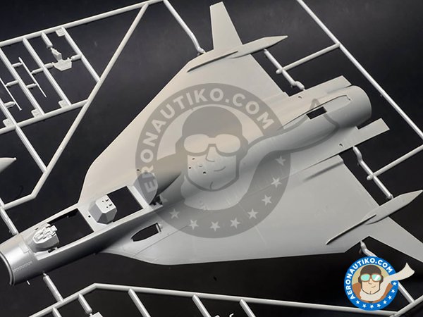 Image 1: F-16XL-2 Experimental Fighter | Airplane kit in 1/48 scale manufactured by Kinetic Model Kits (ref. K48086)