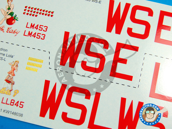 Image 10: Avro Lancaster B MK. I |  in 1/48 scale manufactured by Kits World (ref. KW148038)