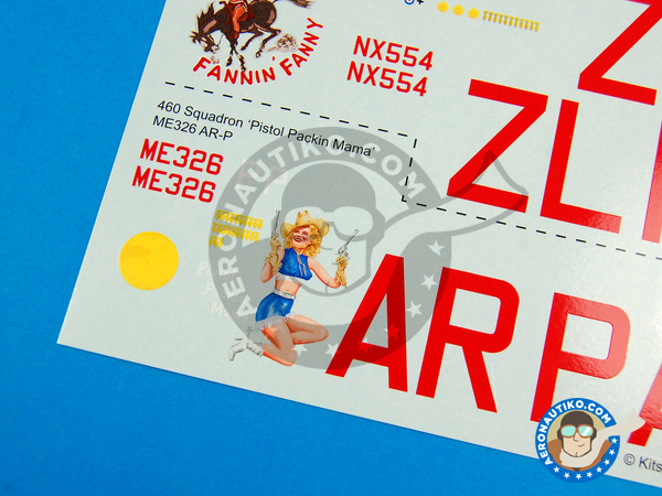 Image 1: Avro Lancaster B MK. I |  en escala 1/48 fabricado por Kits World (ref. KW148039)