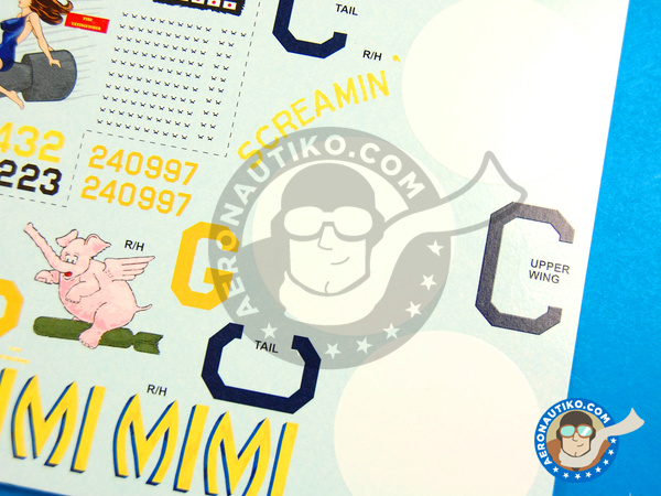 Image 9: Consolidated B-24 Liberator D |  in 1/48 scale manufactured by Kits World (ref. KW148044)