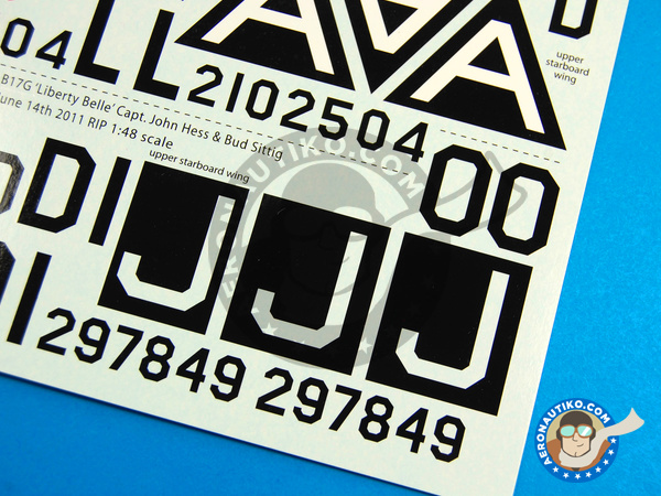 Image 11: Boeing B-17 Flying Fortress |  in 1/48 scale manufactured by Kits World (ref. KW148053)