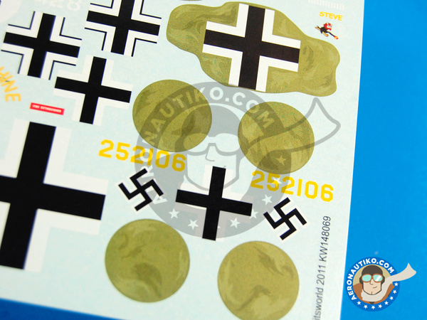 Image 8: Consolidated B-24 Liberator H | Decals in 1/48 scale manufactured by Kits World (ref. KW148069)