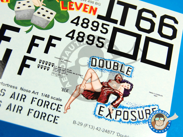 Image 2: Boeing B-29 Superfortress |  in 1/48 scale manufactured by Kits World (ref. KW148075)