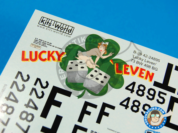 Image 3: Boeing B-29 Superfortress |  in 1/48 scale manufactured by Kits World (ref. KW148075)