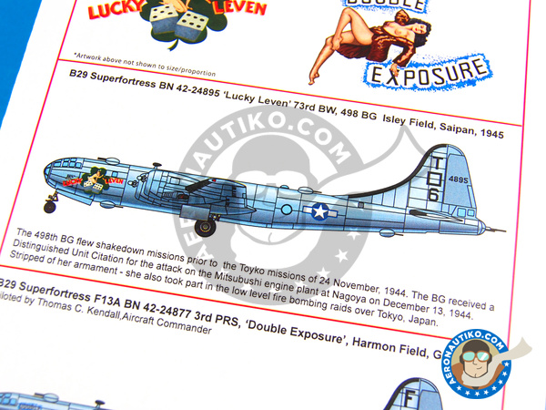 Image 6: Boeing B-29 Superfortress |  in 1/48 scale manufactured by Kits World (ref. KW148075)