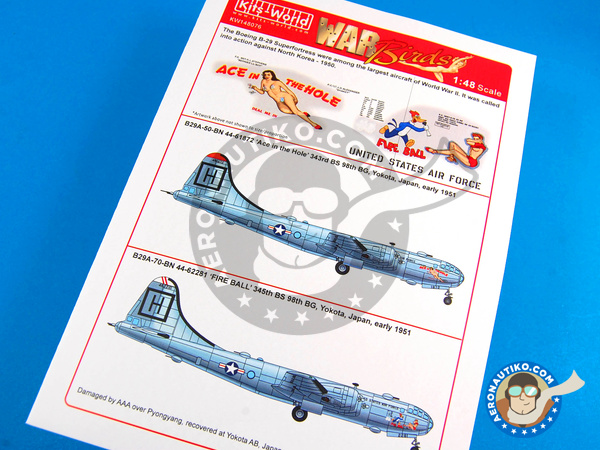 Image 4: Boeing B-29 Superfortress |  in 1/48 scale manufactured by Kits World (ref. KW148076)