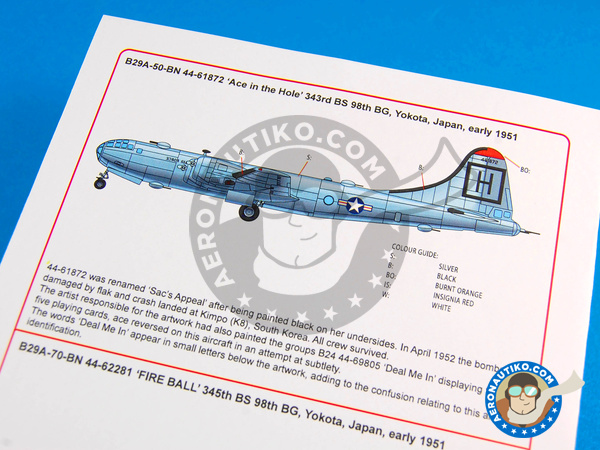 Image 8: Boeing B-29 Superfortress |  in 1/48 scale manufactured by Kits World (ref. KW148076)