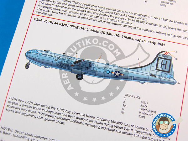 Image 9: Boeing B-29 Superfortress |  in 1/48 scale manufactured by Kits World (ref. KW148076)