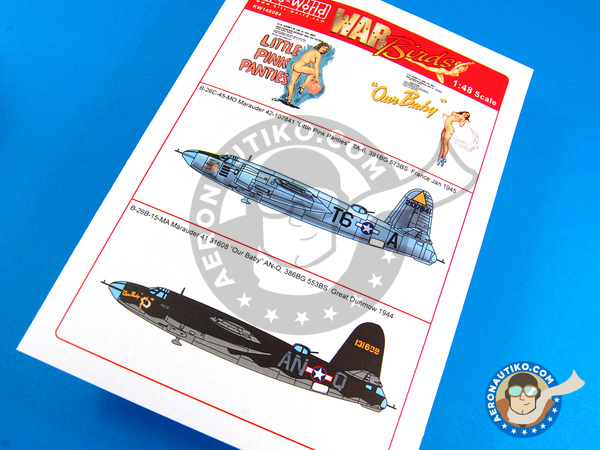 Image 1: Martin B-26 Marauder C |  en escala 1/48 fabricado por Kits World (ref. KW148084)