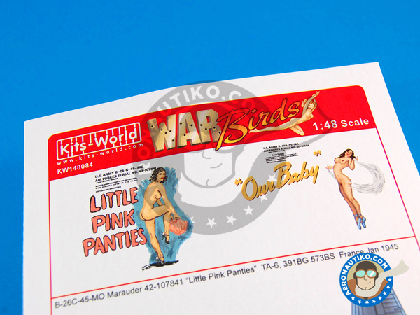 Image 5: Martin B-26 Marauder C |  en escala 1/48 fabricado por Kits World (ref. KW148084)