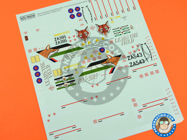 Image 3: Panavia Tornado GR. 4 |  in 1/48 scale manufactured by Kits World (ref. KW148146)