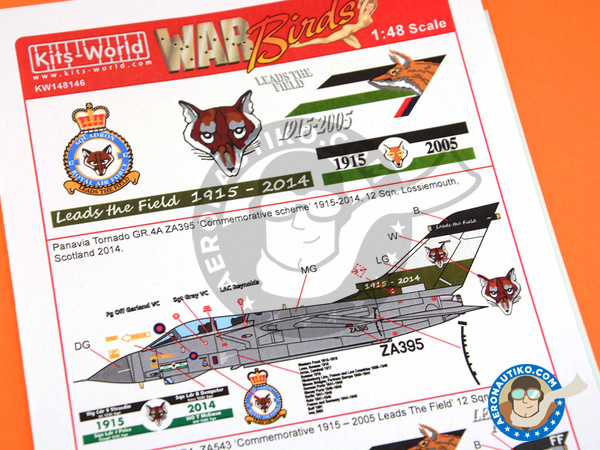 Image 4: Panavia Tornado GR. 4 |  in 1/48 scale manufactured by Kits World (ref. KW148146)