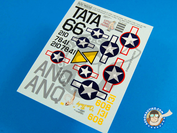 Image 3: Martin B-26 Marauder C |  in 1/72 scale manufactured by Kits World (ref. KW172074)