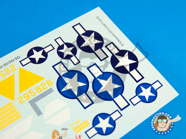 Image 2: Martin B-26 Marauder B | Decals in 1/72 scale manufactured by Kits World (ref. KW172076)