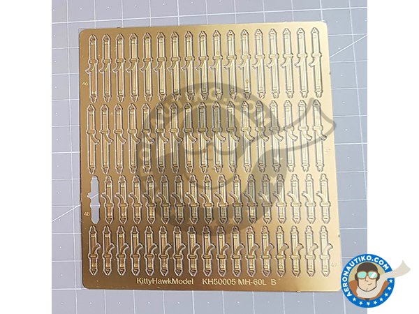 Image 8: MH-60L Blackhawk | Maqueta de Helicóptero en escala 1/35 fabricado por Kitty Hawk (ref. KH50005)