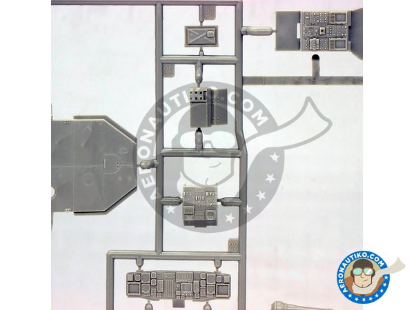 Image 10: MH-60L Blackhawk | Maqueta de Helicóptero en escala 1/35 fabricado por Kitty Hawk (ref. KH50005)