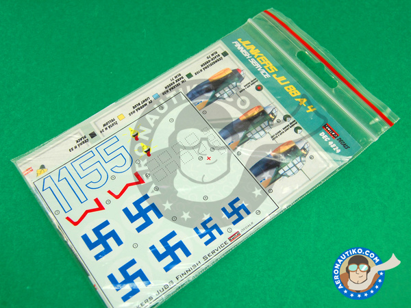 Image 1: Junkers Ju-88 A-4 |  in 1/48 scale manufactured by Kora Models (ref. KORA-Dec4824)