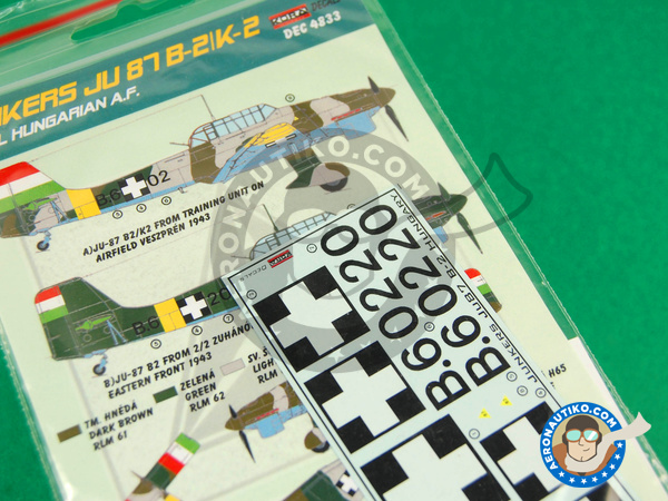 Image 2: Junkers Ju-87 Stuka B-2/K-2 |  en escala 1/48 fabricado por Kora Models (ref. KORA-Dec4833)