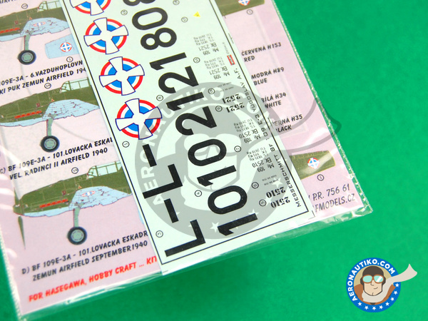 Image 3: Messerschmitt Bf 109 |  in 1/48 scale manufactured by Kora Models (ref. KORA-Dec4837)