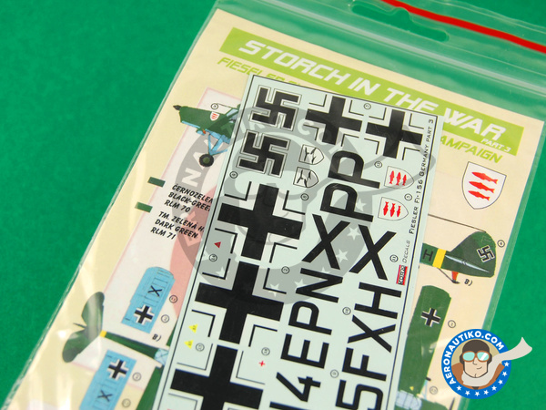 Image 2: Fieseler Fi 156 Storch |  in 1/48 scale manufactured by Kora Models (ref. KORA-Dec4843)