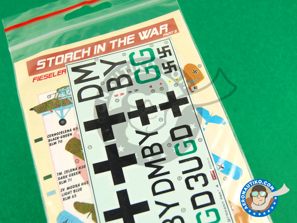 Image 2: Fieseler Fi 156 Storch |  in 1/48 scale manufactured by Kora Models (ref. KORA-Dec4845)