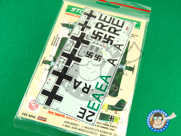 Image 1: Fieseler Fi 156 Storch |  in 1/48 scale manufactured by Kora Models (ref. KORA-Dec4846)