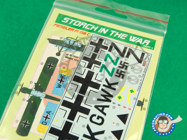 Image 2: Fieseler Fi 156 Storch |  in 1/48 scale manufactured by Kora Models (ref. KORA-Dec4847)