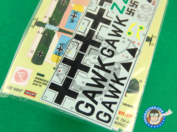 Image 3: Fieseler Fi 156 Storch |  in 1/48 scale manufactured by Kora Models (ref. KORA-Dec4847)