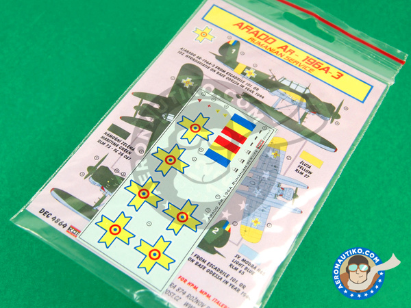 Image 1: Arado Ar 196 A-3 |  in 1/48 scale manufactured by Kora Models (ref. KORA-Dec4864)