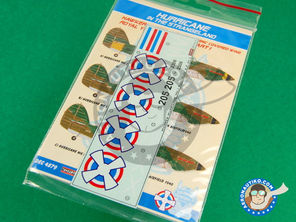 Image 1: Hawker Hurricane Mk. I |  en escala 1/48 fabricado por Kora Models (ref. KORA-Dec4879)