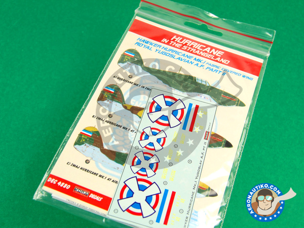 Image 1: Hawker Hurricane Mk. I |  en escala 1/48 fabricado por Kora Models (ref. KORA-Dec4880)