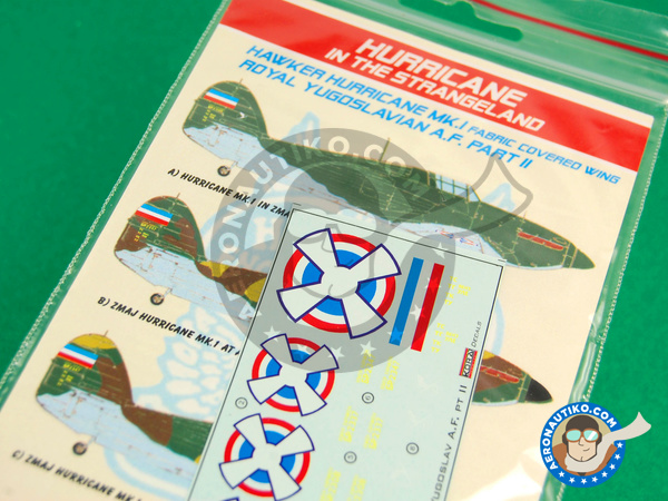 Image 2: Hawker Hurricane Mk. I |  en escala 1/48 fabricado por Kora Models (ref. KORA-Dec4880)