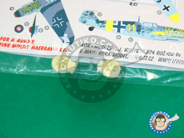 Image 4: Messerschmitt Bf 109 G-2/4 |  en escala 1/72 fabricado por Kora Models (ref. KORA-Dec72101)