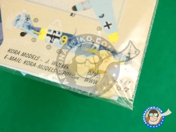 Image 4: Messerschmitt Bf 109 G-2/4 | Decals in 1/72 scale manufactured by Kora Models (ref. KORA-Dec72102)