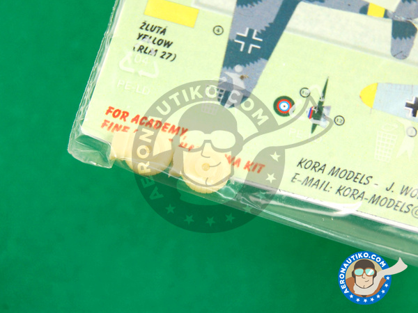 Image 4: Messerschmitt Bf 109 G-2/4 |  en escala 1/72 fabricado por Kora Models (ref. KORA-Dec72103)