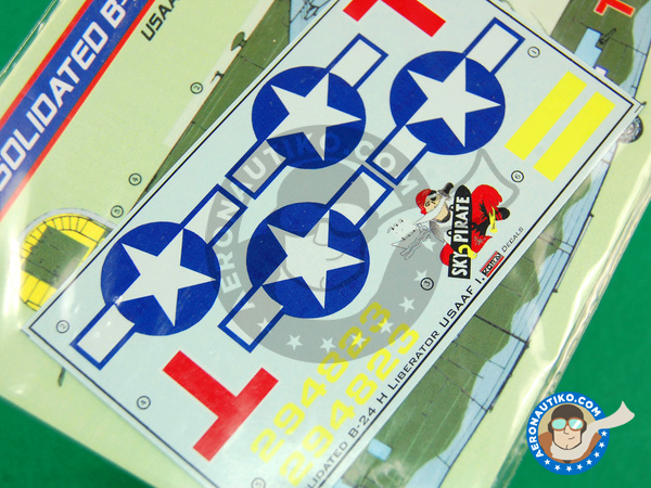 Image 2: Consolidated B-24 Liberator H |  in 1/72 scale manufactured by Kora Models (ref. KORA-Dec72104)