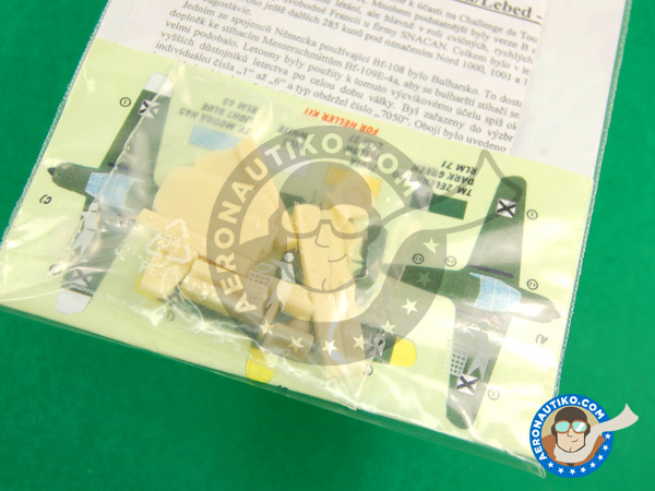 Image 3: Messerschmitt Bf 108 Taifun B |  in 1/72 scale manufactured by Kora Models (ref. KORA-Dec72107)