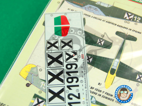 Image 2: Messerschmitt Bf 109 E-3 |  en escala 1/72 fabricado por Kora Models (ref. KORA-Dec72108)