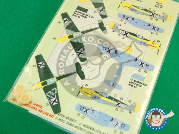 Image 3: Messerschmitt Bf 109 E-4/7 |  in 1/72 scale manufactured by Kora Models (ref. KORA-Dec72110)