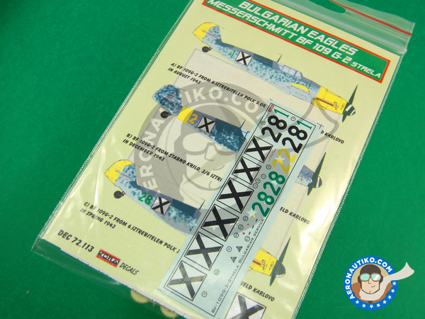 Image 1: Messerschmitt Bf 109 G-2 |  in 1/72 scale manufactured by Kora Models (ref. KORA-Dec72113)