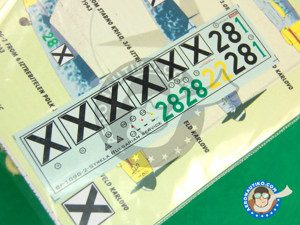 Image 2: Messerschmitt Bf 109 G-2 |  in 1/72 scale manufactured by Kora Models (ref. KORA-Dec72113)