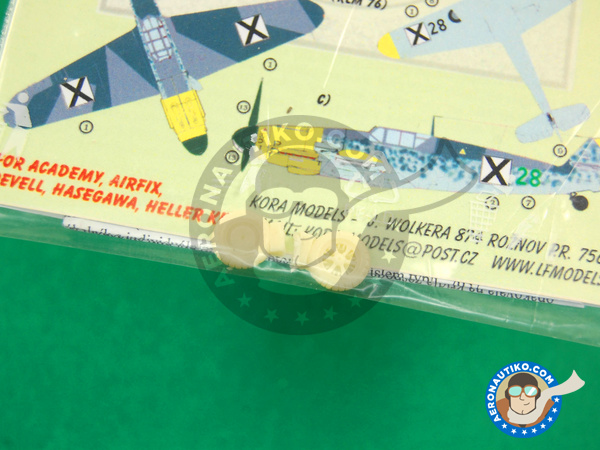 Image 4: Messerschmitt Bf 109 G-2 |  in 1/72 scale manufactured by Kora Models (ref. KORA-Dec72113)