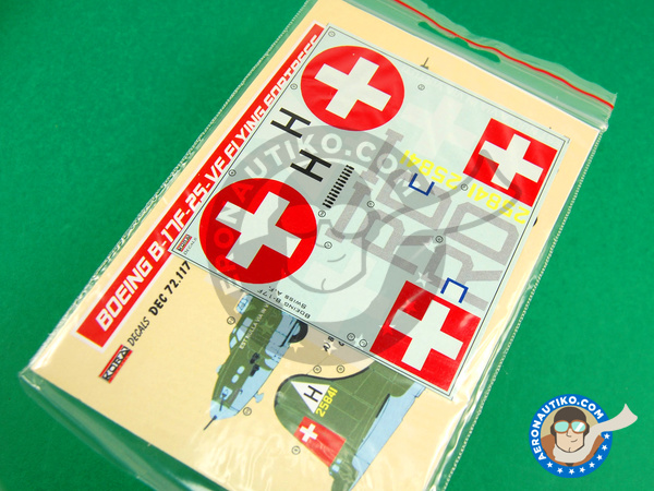 Image 1: Boeing B-17 Flying Fortress F |  in 1/72 scale manufactured by Kora Models (ref. KORA-Dec72117)