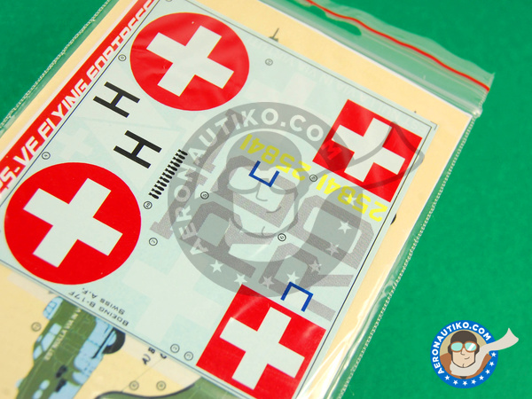 Image 2: Boeing B-17 Flying Fortress F |  in 1/72 scale manufactured by Kora Models (ref. KORA-Dec72117)