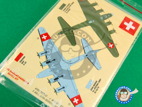 Image 3: Boeing B-17 Flying Fortress F |  in 1/72 scale manufactured by Kora Models (ref. KORA-Dec72117)